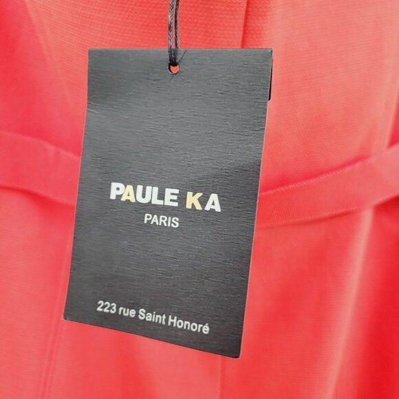 Paule Ka Paris Strapless Woven Sheath Dress - Picture 8 of 11